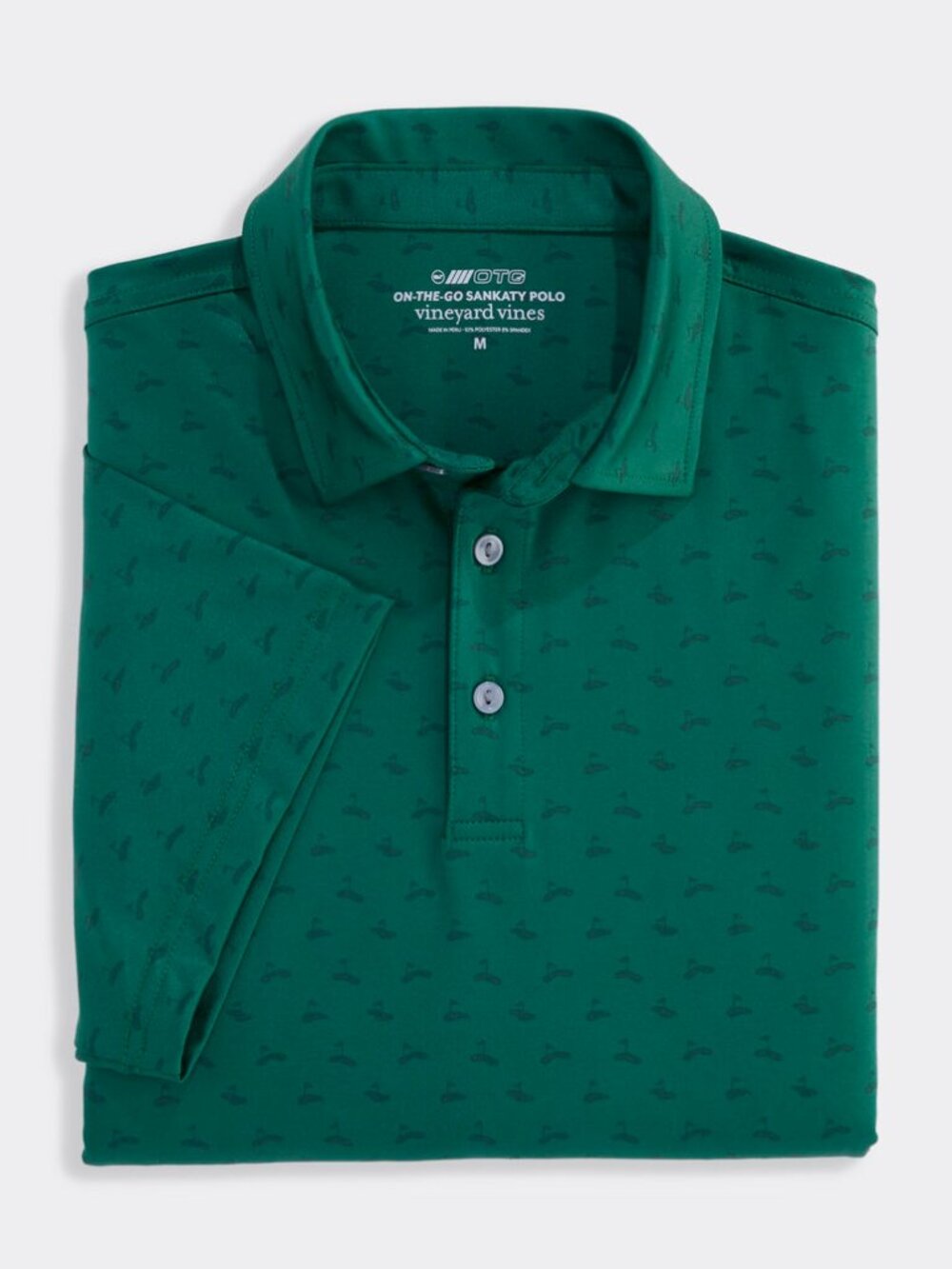 Vineyard Vines Performance Golf Printed Sankaty Polo